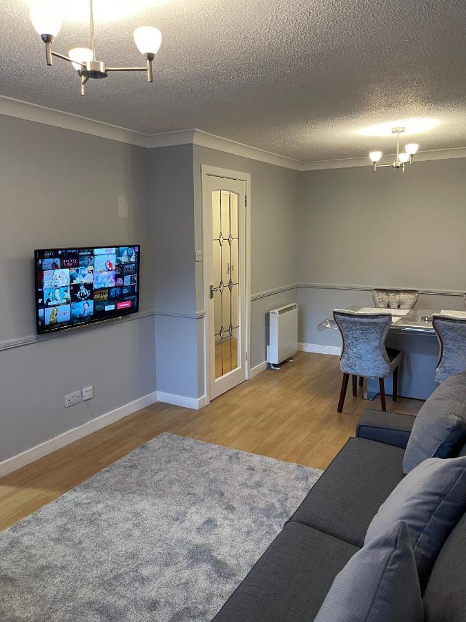 2 Bed Contemporary Apartment Glasgow Free Parking Netflix Sleeps 4 Exterior photo
